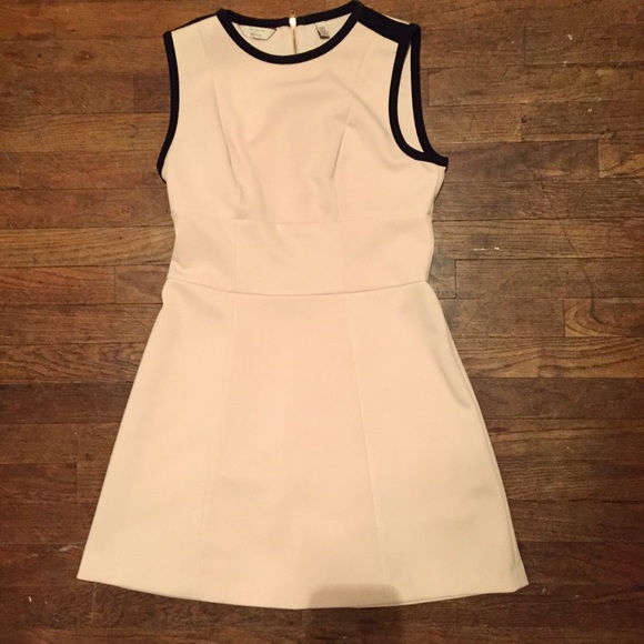 Ted Baker light pink dress with exposed zipper