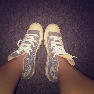 Baseball themed Chuck Taylor's