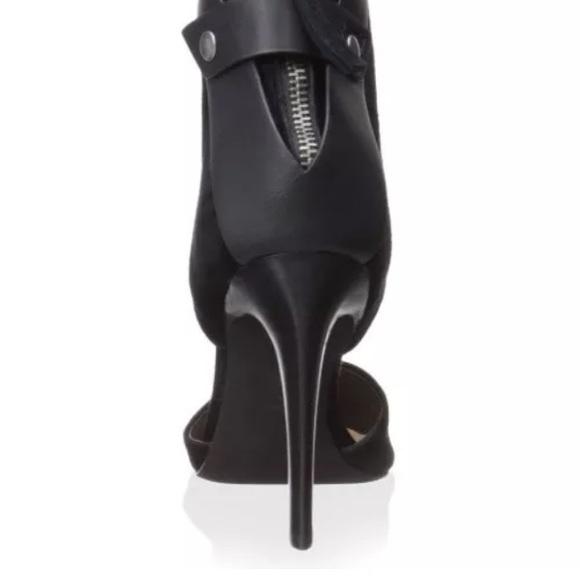 NEW Joe's Jeans Baylee D' Orsay Suede Heels - Picture 4 of 5