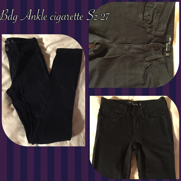 Bdg ankle cigarette black