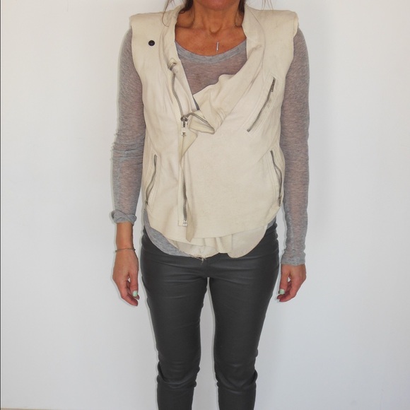 Authentic Rick Owens Leather Vest