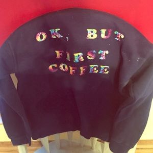 OK BUT FIRST COFFEE BRANDY DUPE