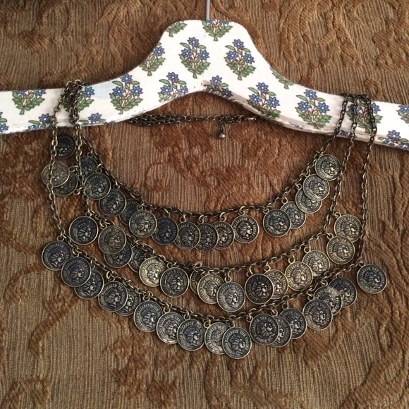 Layered Coin necklace