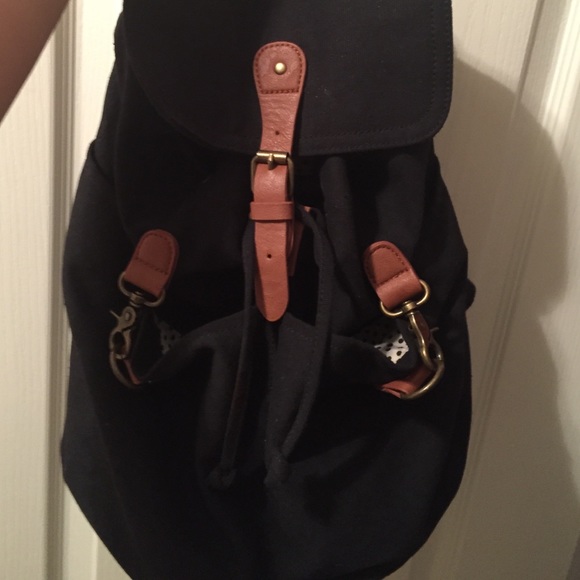 Madden girl black and brown backpack!
