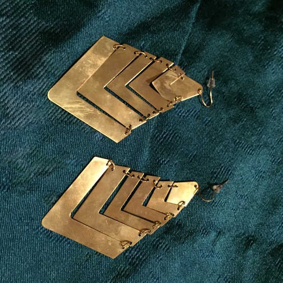 Triangular earrings - Picture 1 of 1