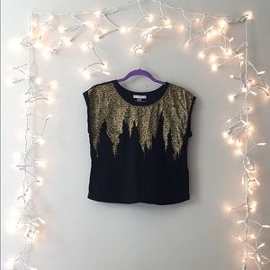 Black and Gold Tank