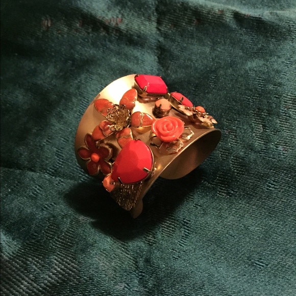 Orange & Gold Cuff