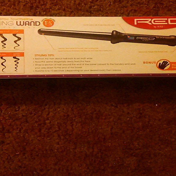 Ceramic Tourmaline Curling Wand - Picture 2 of 2