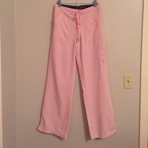 Pink Dickies scrub pants