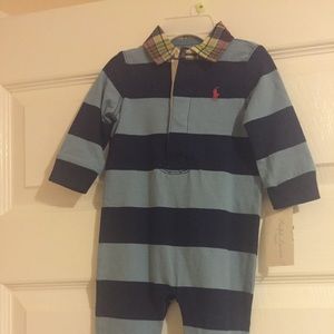 Polo onesie for boy