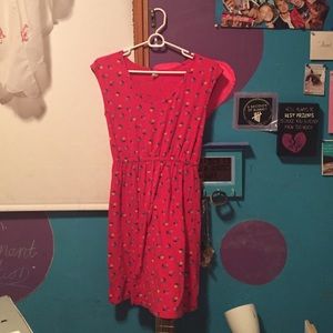 A cute pink dress from Old Navy.
