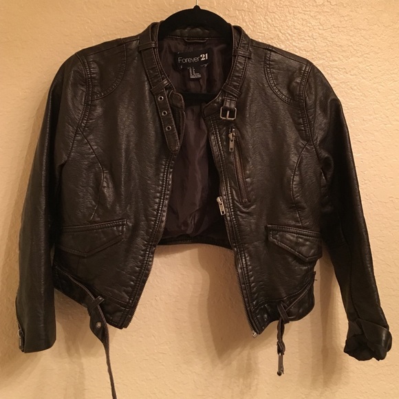 Leather jacket