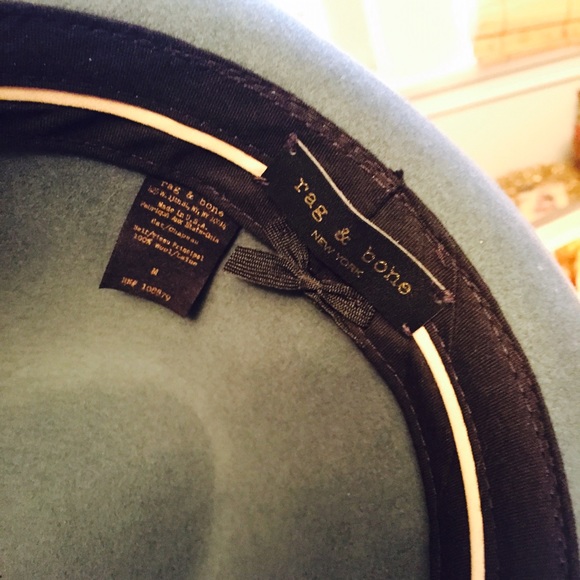 SOLD ๐๐Rag and bone size M hat blue/grey - Picture 2 of 3