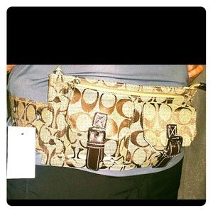 A coach fanny pack
