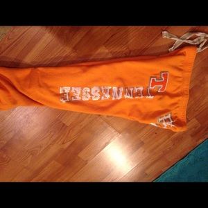 Vs pink Tennessee orange sweats