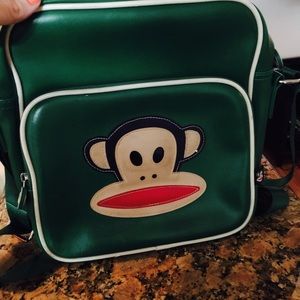 Authentic Paul frank green crossbody bag