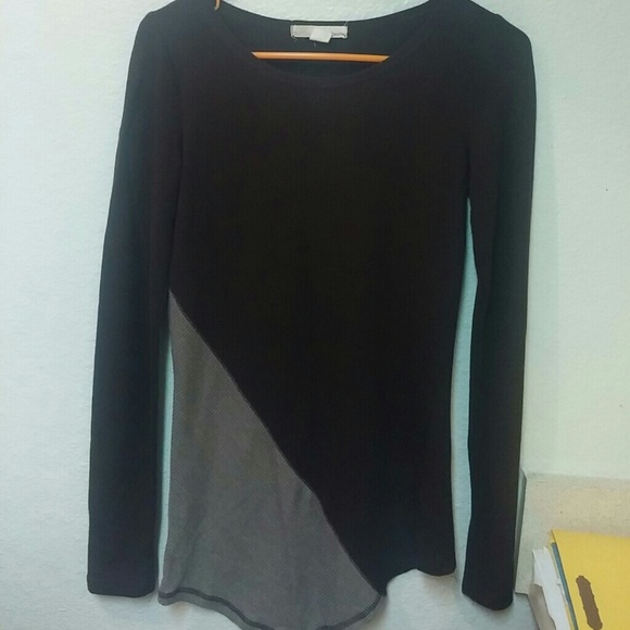 Brown and beige sweater