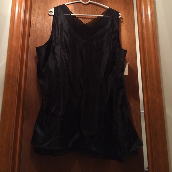 Black Coldwater Creek top NWT