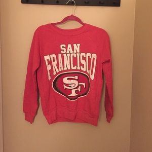 San Francisco 49ers sweatshirt