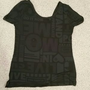 Lululemon burned out t shirt