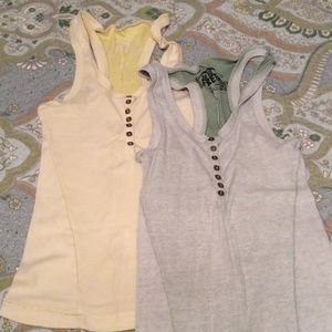 Free People Racerback Tanks xs
