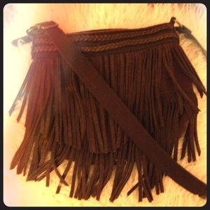 American Eagle Outfitters Fringed Crossbody