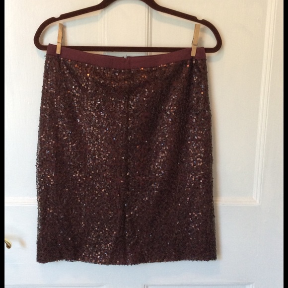 J. Crew Sequin Pencil Skirt