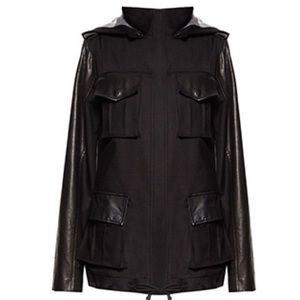 alice + olivia Ollie Cargo Military Jacket