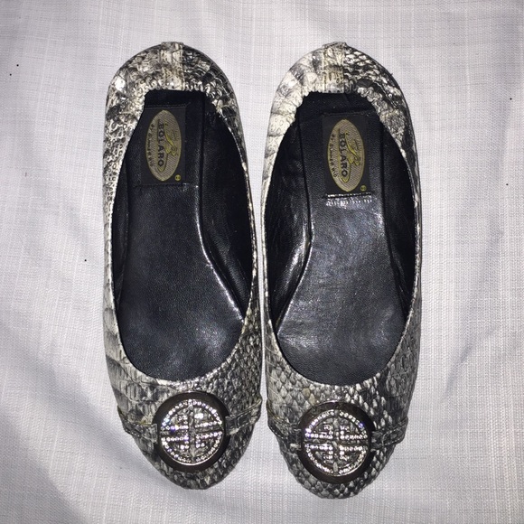 Snakeskin Flats