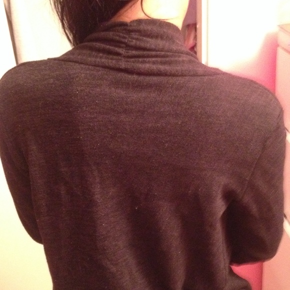 Dark Wool Cardigan - Picture 2 of 3