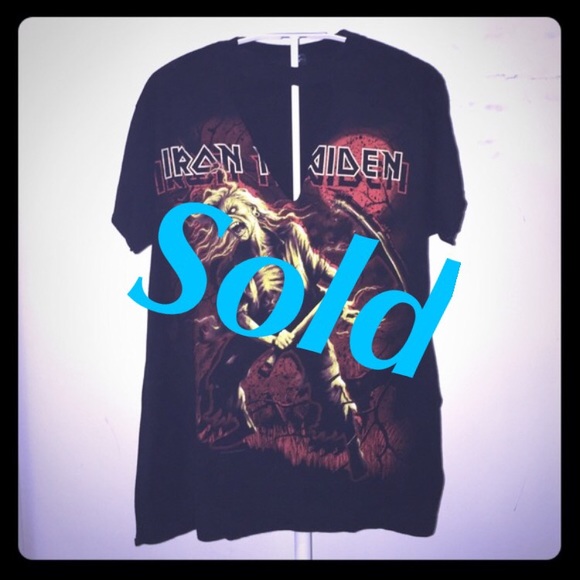 Distressed Iron Maiden Shirt