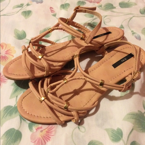 ٠Dusty pink sandals٠