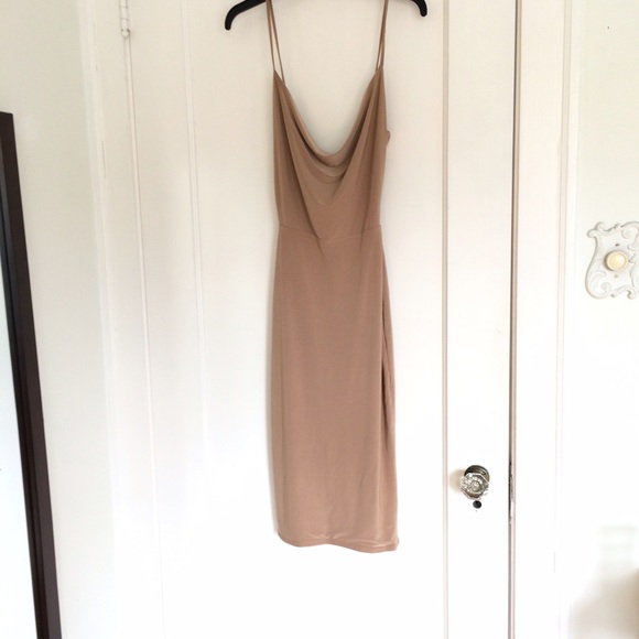 Tan dress