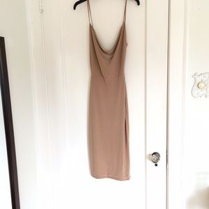 Tan dress