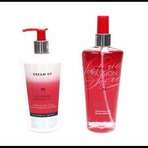 BRAND NEW VS Dream of Passion Body Spray & lotion