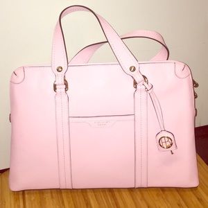 Henri Bendel West 57th Briefcase - Light Pink