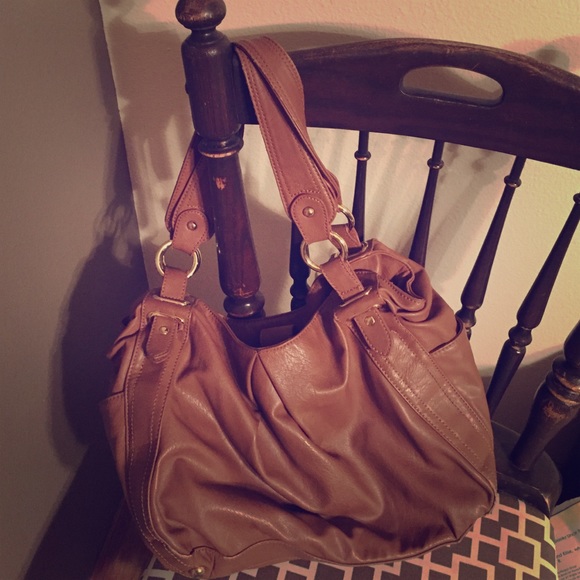 ALDO purse in cognac