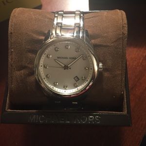 Silver Michael Kors watch