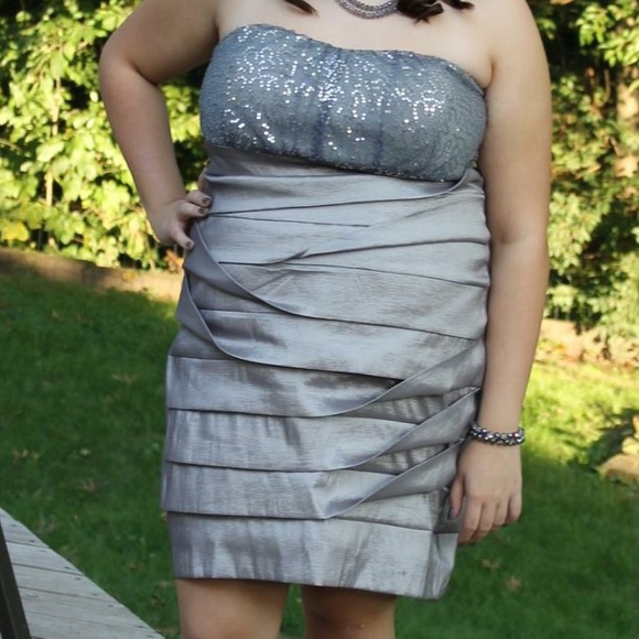 Strapless Formal Dress By Rox - Picture 4 of 4