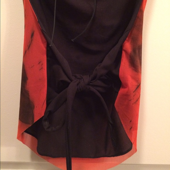 Bebe Red Top - Picture 3 of 4