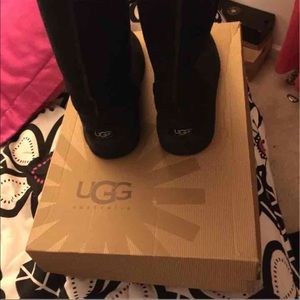 Tall Black Uggs