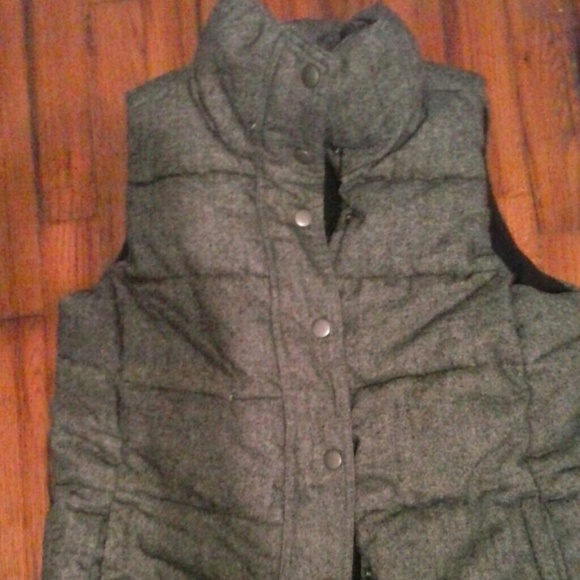 Old navy puffer tweed vest - Picture 1 of 1
