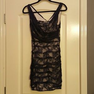 Sexy Blue Express dress