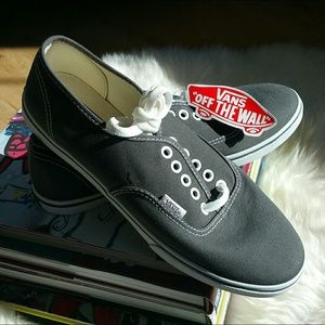 Dark Gray Vans