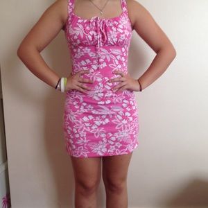 pink beach dress!