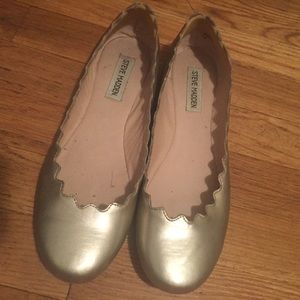 Steve Madden Karosel Gold Flats
