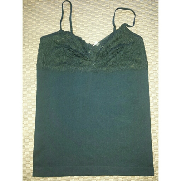 S Banana Republic spandex tank w/lace