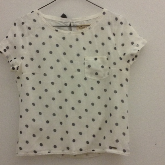 Hollister chiffon top