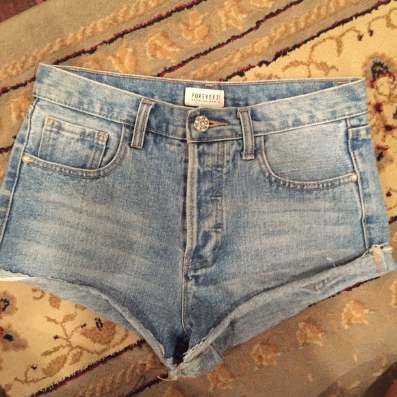 High waisted shorts