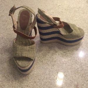 Madison Harding Wedge Sandals